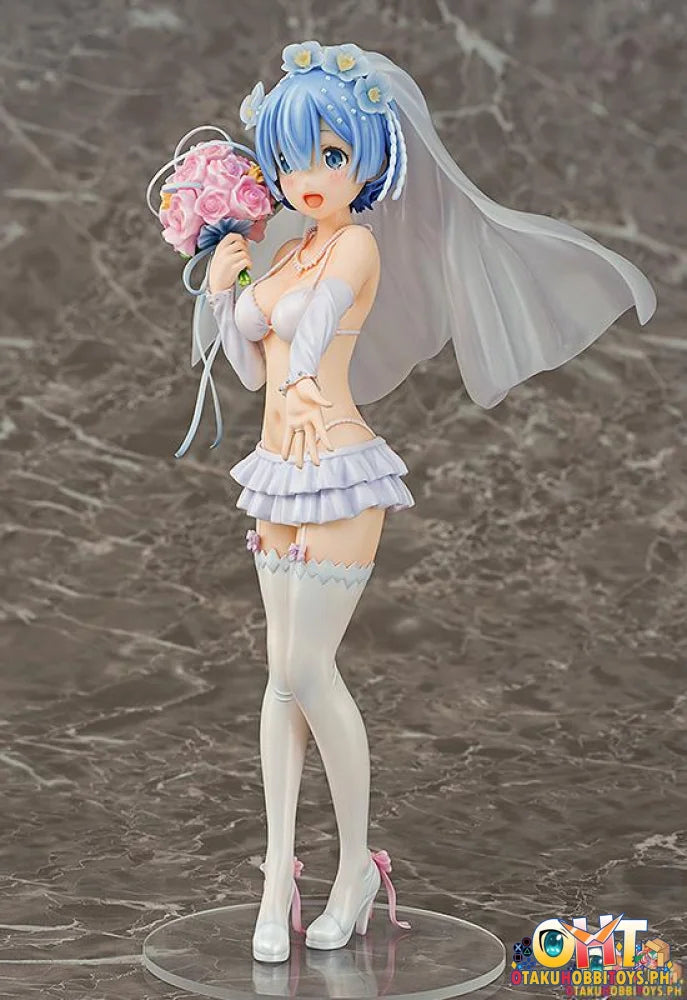 [Reissue] Phat! Re:zero -Starting Life In Another World- 1/7 Rem: Wedding Ver. Scale Figure
