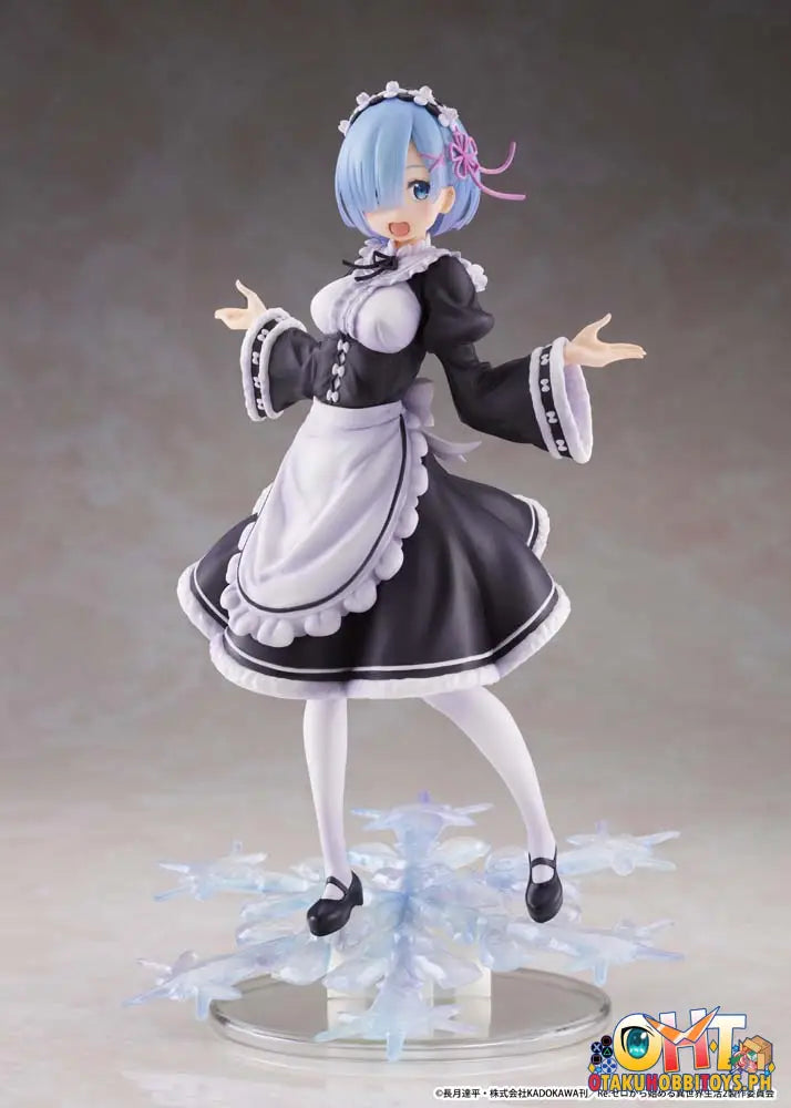 [Reissue] Taito Re:zero − Starting Life In Another World Amp Figure Rem Winter Maid Image Ver Prize