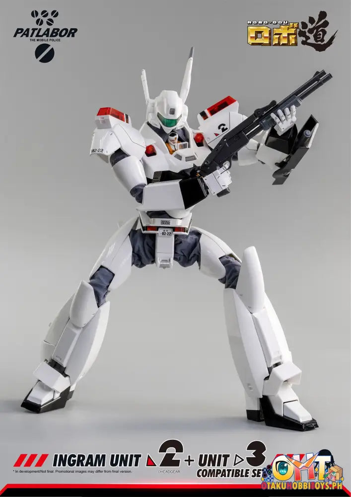 [Reissue] Threezero Mobile Police Patlabor Robo - Dou Ingram Unit 2 + 3 Compatible Set