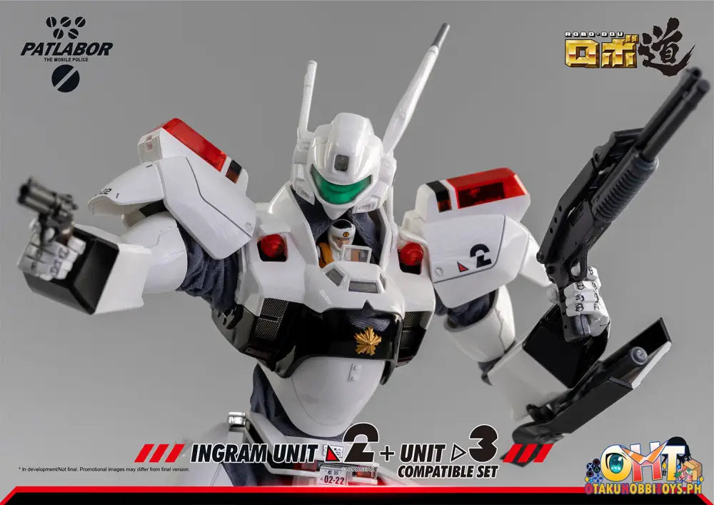 [Reissue] Threezero Mobile Police Patlabor Robo - Dou Ingram Unit 2 + 3 Compatible Set