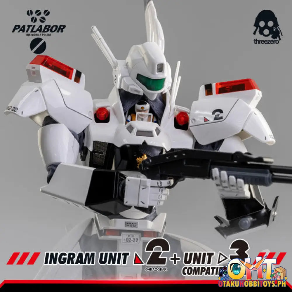 [Reissue] Threezero Mobile Police Patlabor Robo - Dou Ingram Unit 2 + 3 Compatible Set