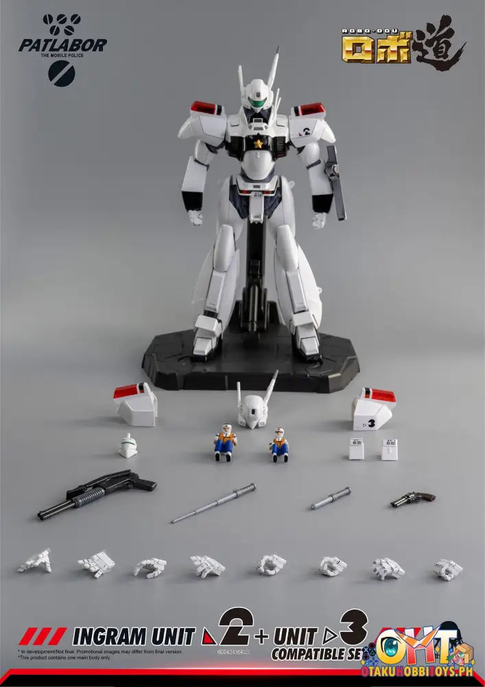 [Reissue] Threezero Mobile Police Patlabor Robo - Dou Ingram Unit 2 + 3 Compatible Set