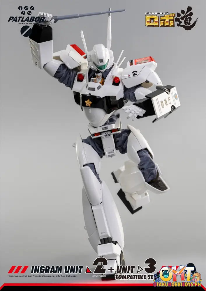 [Reissue] Threezero Mobile Police Patlabor Robo - Dou Ingram Unit 2 + 3 Compatible Set