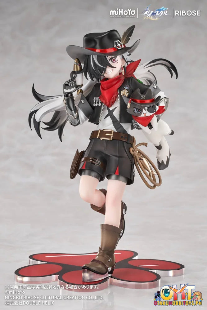 RIBOSE Honkai: Star Rail Rise Up+ Chibi Cat Series Figure Boothill Ver. - Scale Figure