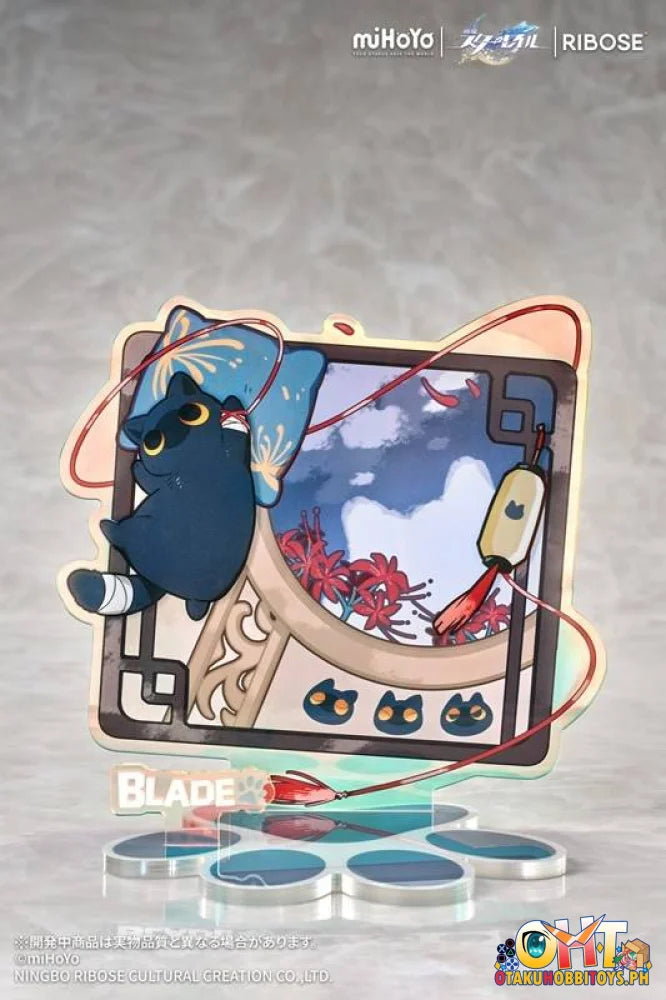 RIBOSE RISE UP+ Honkai: Star Rail Chibi Cat Series Figure Blade Ver - Scale Figure