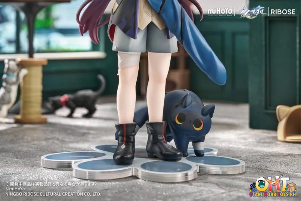 RIBOSE RISE UP+ Honkai: Star Rail Chibi Cat Series Figure Blade Ver - Scale Figure