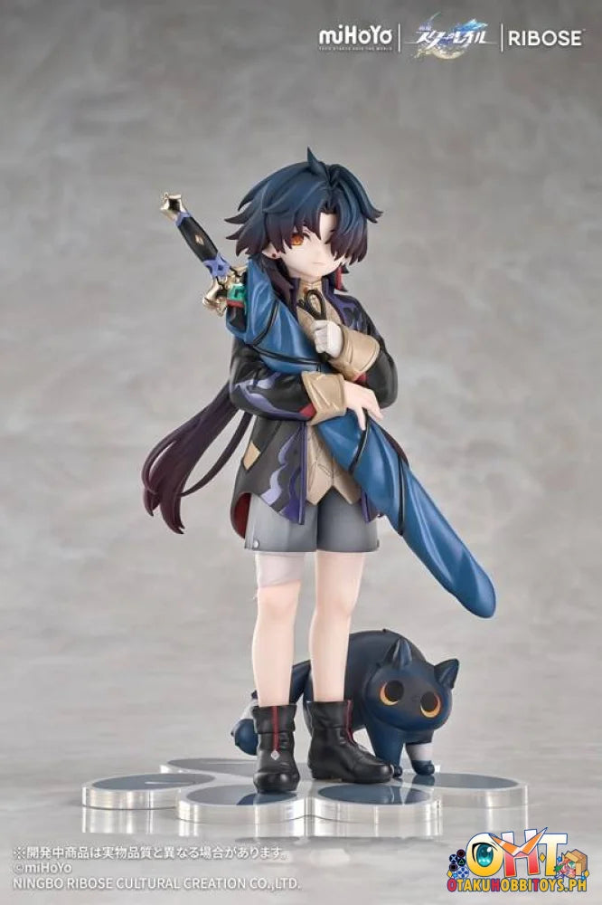 RIBOSE RISE UP+ Honkai: Star Rail Chibi Cat Series Figure Blade Ver - Scale Figure