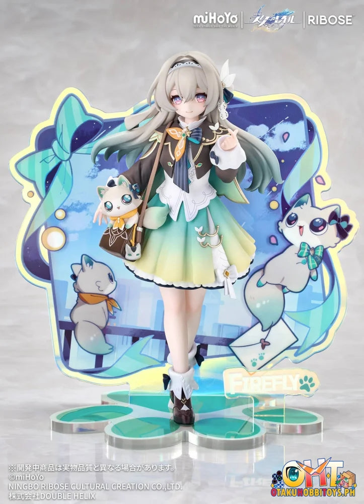 RIBOSE RISE UP+ Honkai: Star Rail Chibi Cat Series Figure Firefly Ver. - Scale Figure