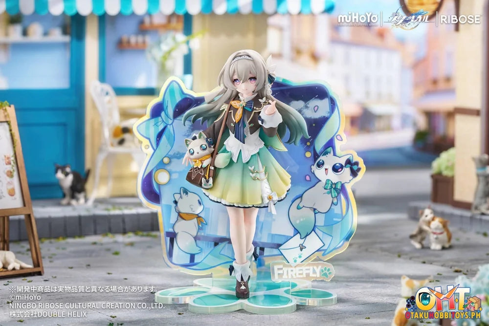 RIBOSE RISE UP+ Honkai: Star Rail Chibi Cat Series Figure Firefly Ver. - Scale Figure