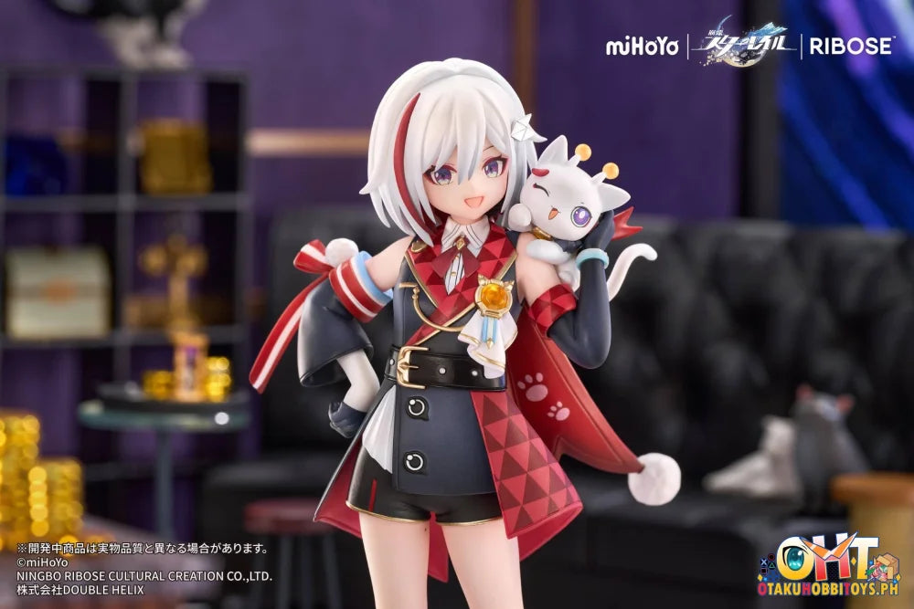 RIBOSE RISE UP+ Honkai: Star Rail Chibineko Series Figure Topaz & Numby Ver. Scale Figure