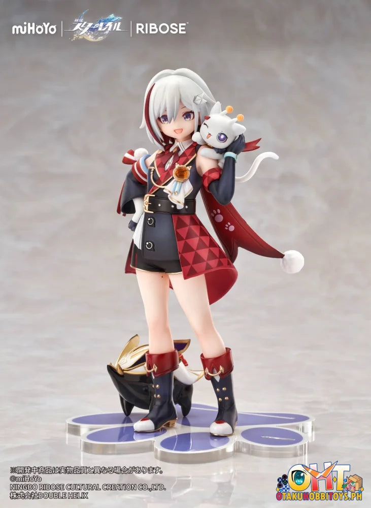 RIBOSE RISE UP+ Honkai: Star Rail Chibineko Series Figure Topaz & Numby Ver. Scale Figure