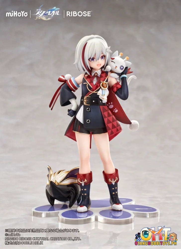 RIBOSE RISE UP+ Honkai: Star Rail Chibineko Series Figure Topaz & Numby Ver. Scale Figure