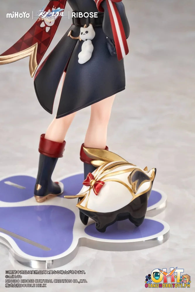 RIBOSE RISE UP+ Honkai: Star Rail Chibineko Series Figure Topaz & Numby Ver. Scale Figure