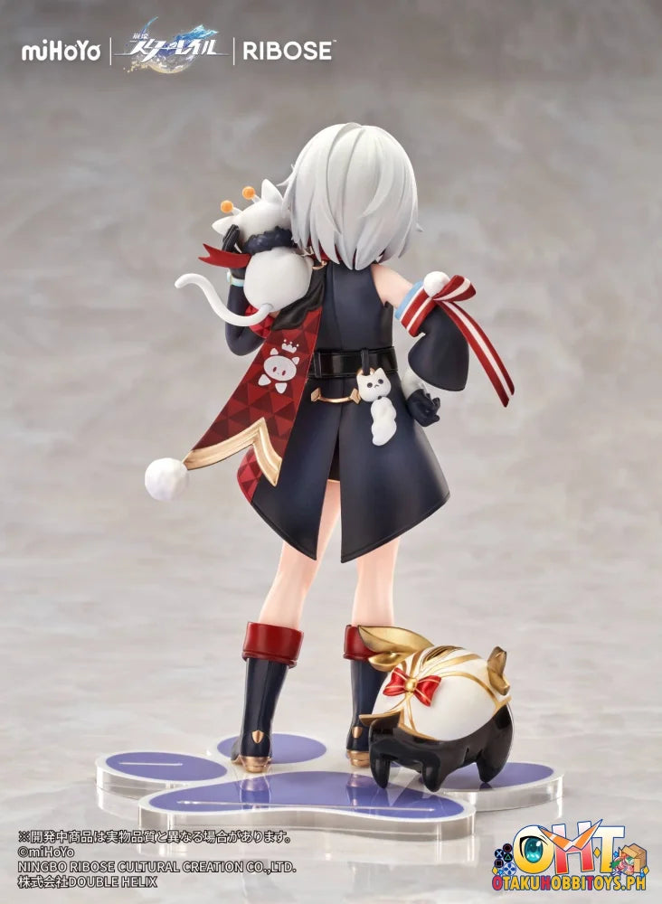 RIBOSE RISE UP+ Honkai: Star Rail Chibineko Series Figure Topaz & Numby Ver. Scale Figure