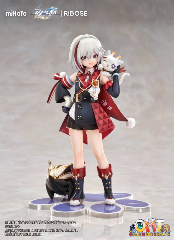 RIBOSE RISE UP+ Honkai: Star Rail Chibineko Series Figure Topaz & Numby Ver. Scale Figure