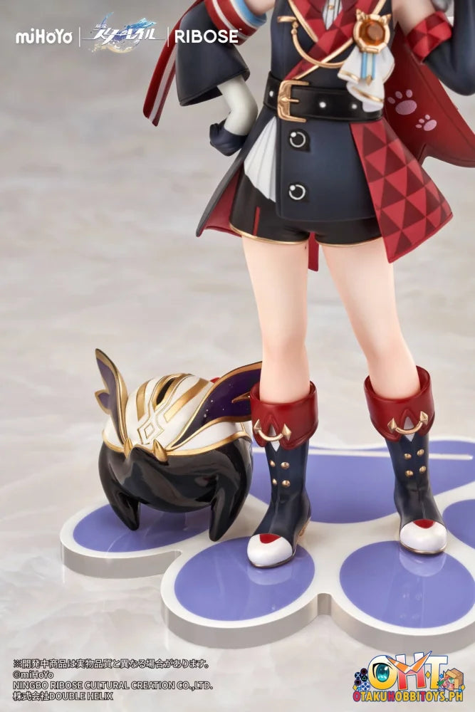 RIBOSE RISE UP+ Honkai: Star Rail Chibineko Series Figure Topaz & Numby Ver. Scale Figure