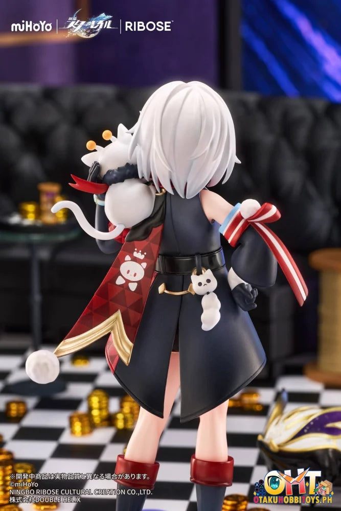 RIBOSE RISE UP+ Honkai: Star Rail Chibineko Series Figure Topaz & Numby Ver. Scale Figure