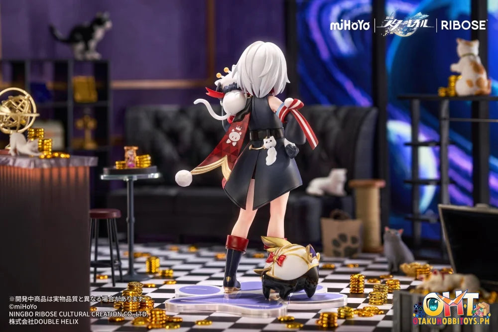 RIBOSE RISE UP+ Honkai: Star Rail Chibineko Series Figure Topaz & Numby Ver. Scale Figure