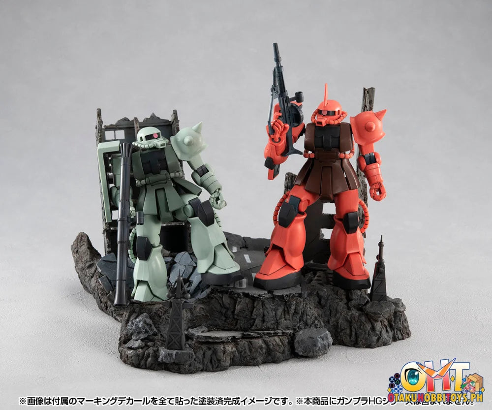 Rm Series G Structure Mobile Suit Gundam [Gs02M] The Abandoned Buildings In New Yark City (Material