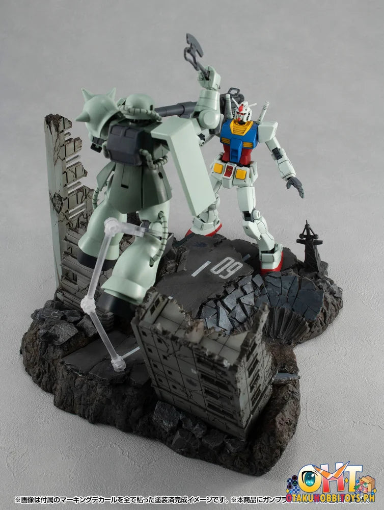 Rm Series G Structure Mobile Suit Gundam [Gs02M] The Abandoned Buildings In New Yark City (Material
