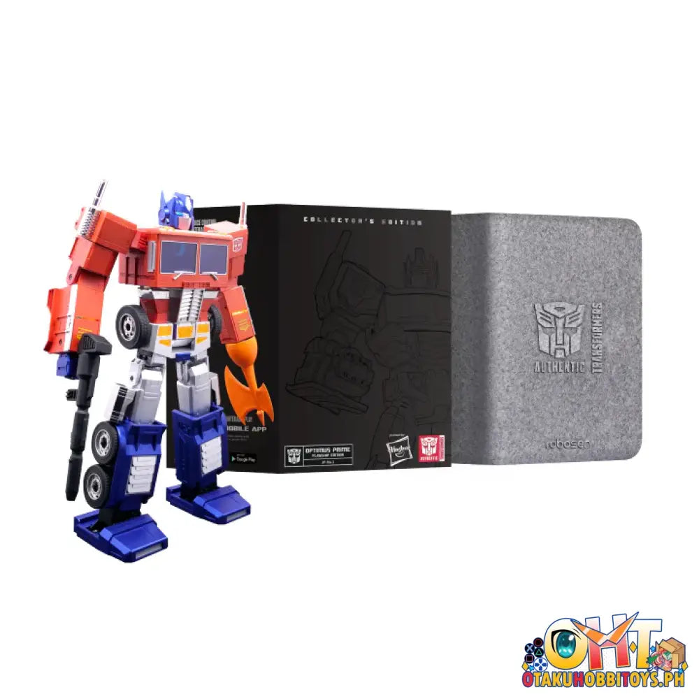 Robosen Flagship Optimus Prime Trailer Kit Cx40-Sa Articulated Figure