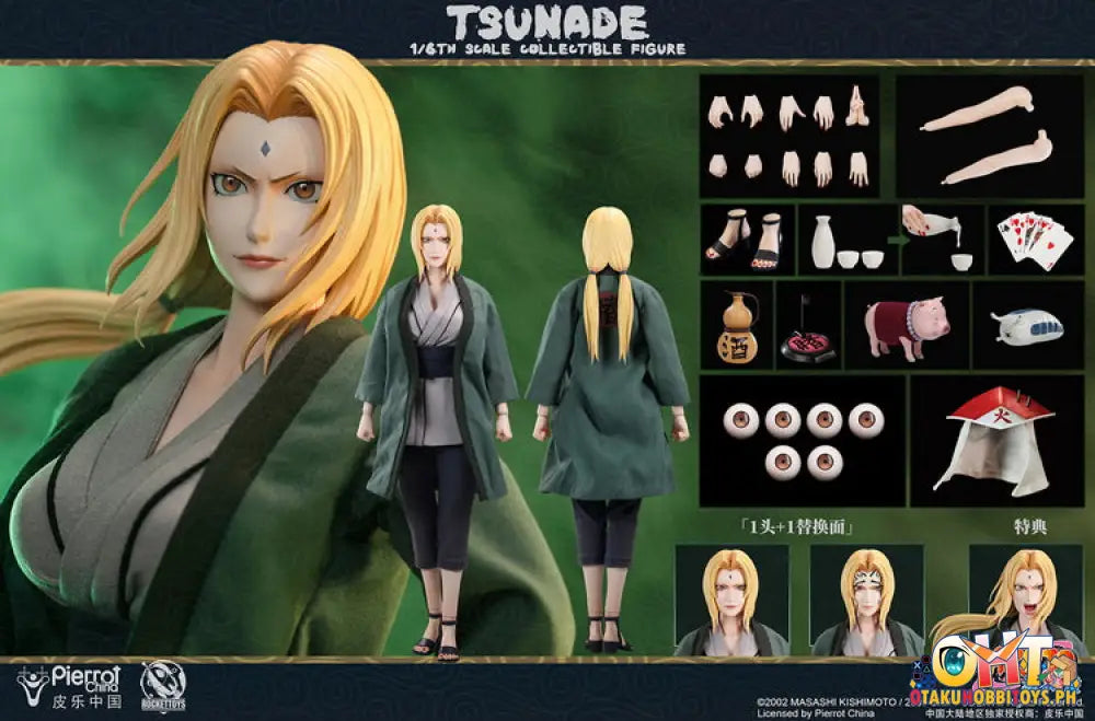 Rocket Toys Naruto Shippuden 1/6 Tsunade Roc - 009 Articulated Figure
