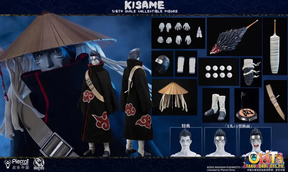 Rocket Toys Naruto Shippuden 1/6 Kisame Roc-007 Articulated Figure