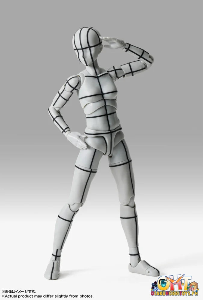S.h.figuarts Body Chan -Sports- Edition-Wire Frame- (Gray Color Ver.) Articulate Figure