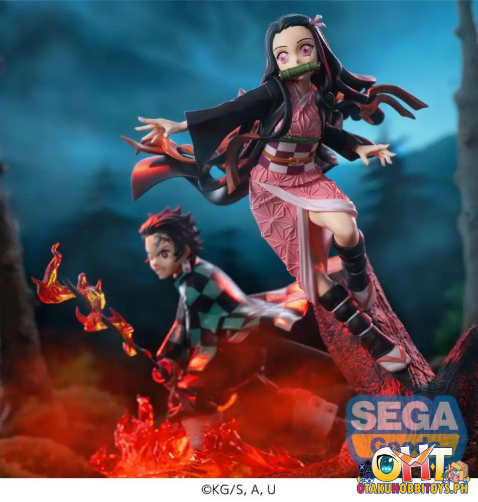 Sega Demon Slayer: Kimetsu No Yaiba Xross Link Nezuko Kamado Prize Figure