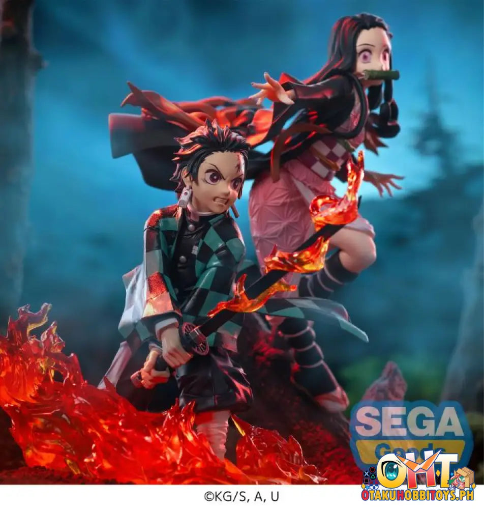 Sega Demon Slayer: Kimetsu No Yaiba Xross Link Tanjiro Kamado Prize Figure