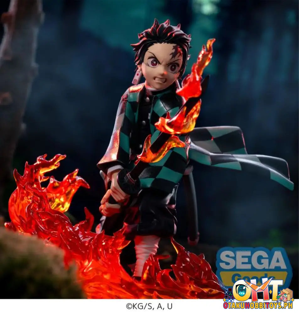 Sega Demon Slayer: Kimetsu No Yaiba Xross Link Tanjiro Kamado Prize Figure