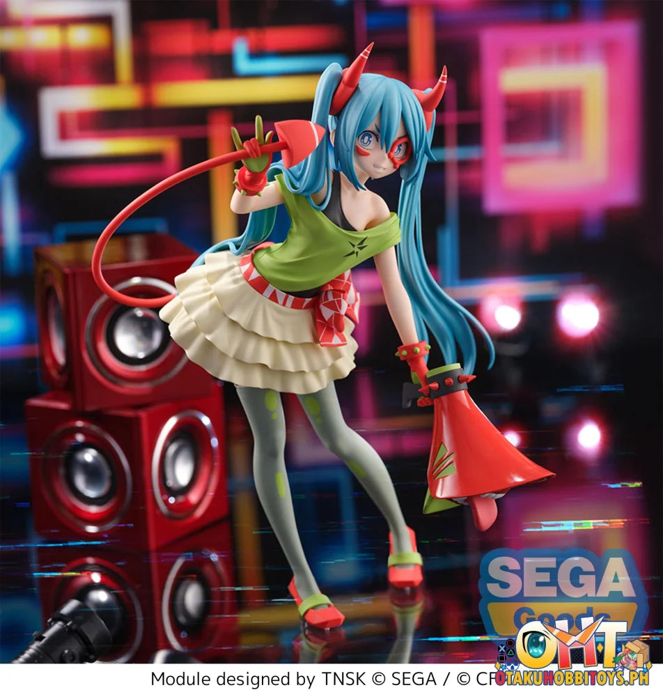SEGA FIGURIZMα ’Hatsune Miku -Project DIVA- X’ ’Hatsune Miku - DE:MONSTAR T.R.’ - Prize Figure