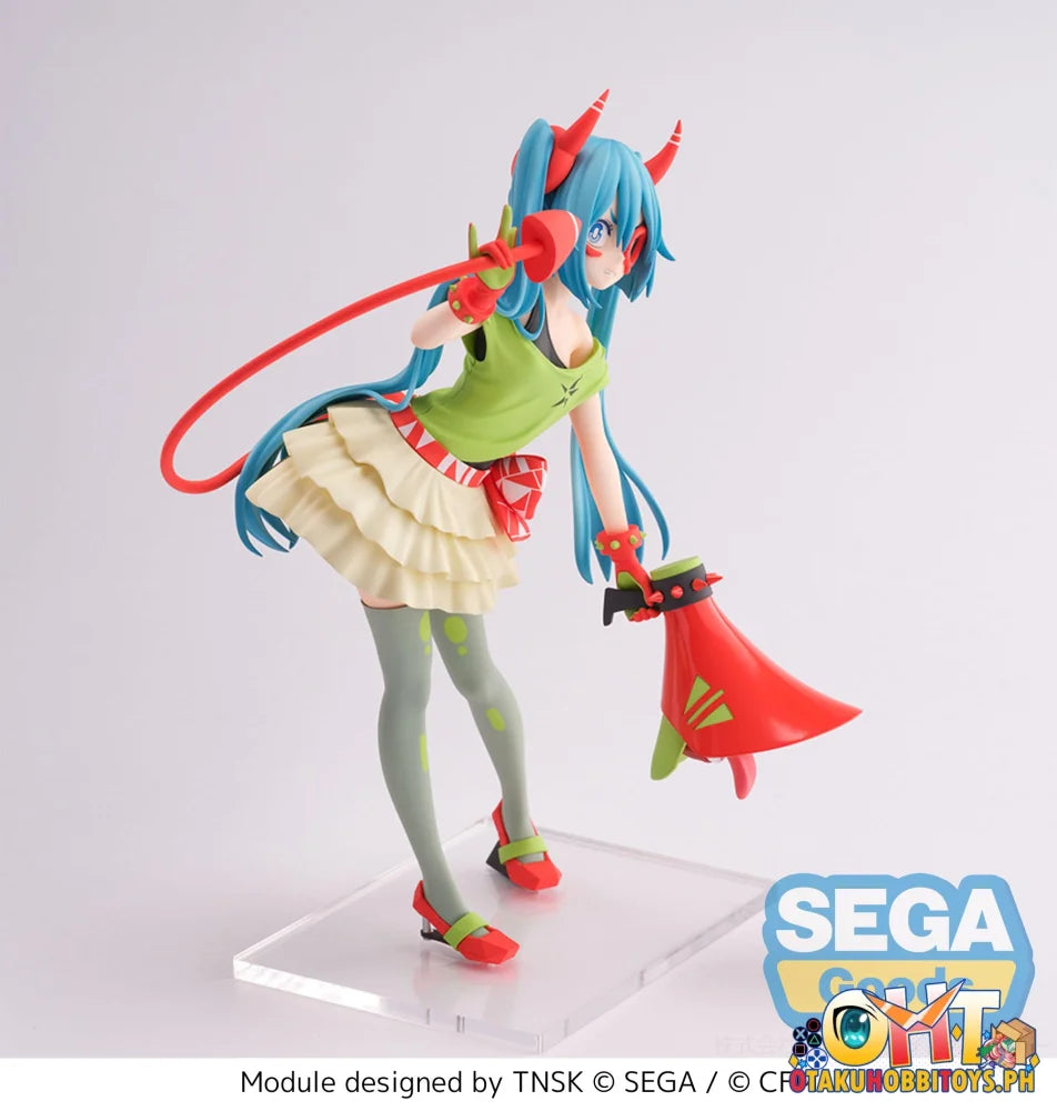 SEGA FIGURIZMα ’Hatsune Miku -Project DIVA- X’ ’Hatsune Miku - DE:MONSTAR T.R.’ - Prize Figure