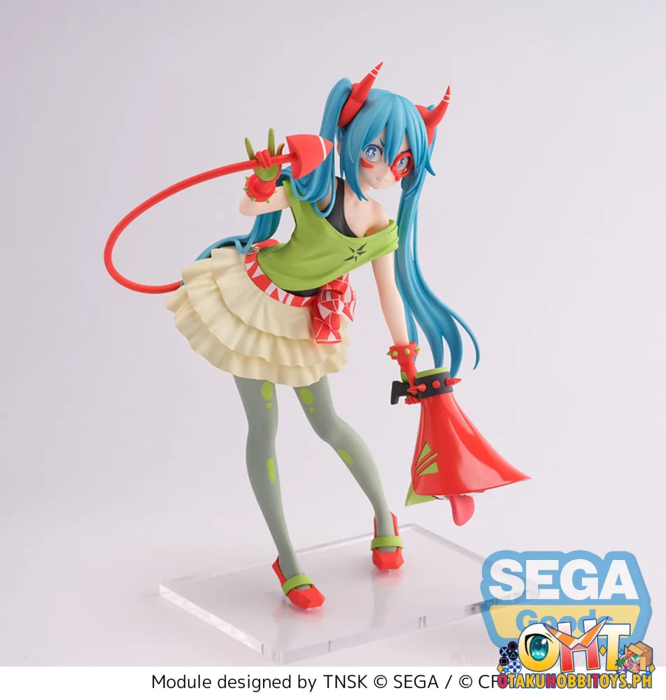 SEGA FIGURIZMα ’Hatsune Miku -Project DIVA- X’ ’Hatsune Miku - DE:MONSTAR T.R.’ - Prize Figure