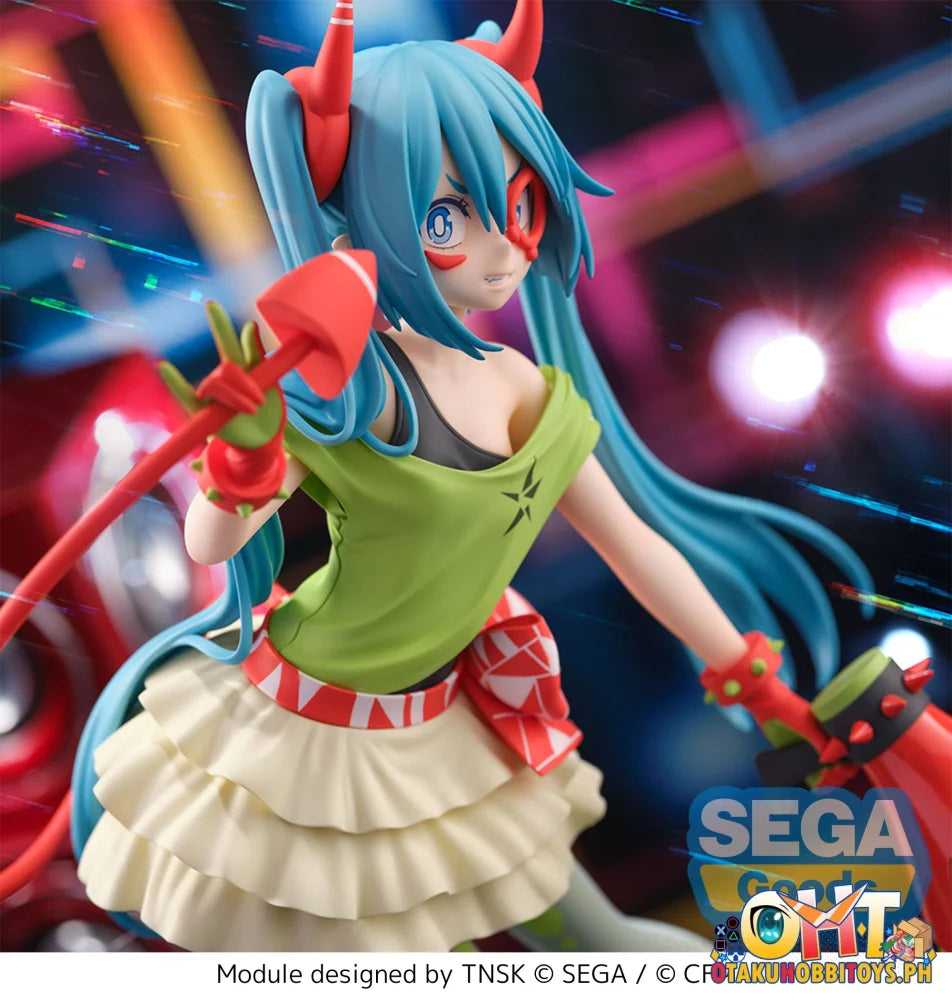 SEGA FIGURIZMα ’Hatsune Miku -Project DIVA- X’ ’Hatsune Miku - DE:MONSTAR T.R.’ - Prize Figure