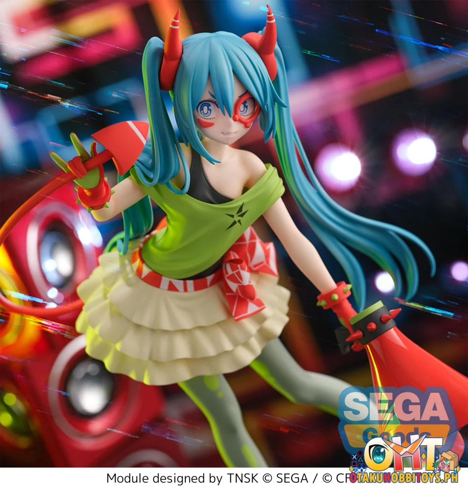 SEGA FIGURIZMα ’Hatsune Miku -Project DIVA- X’ ’Hatsune Miku - DE:MONSTAR T.R.’ - Prize Figure