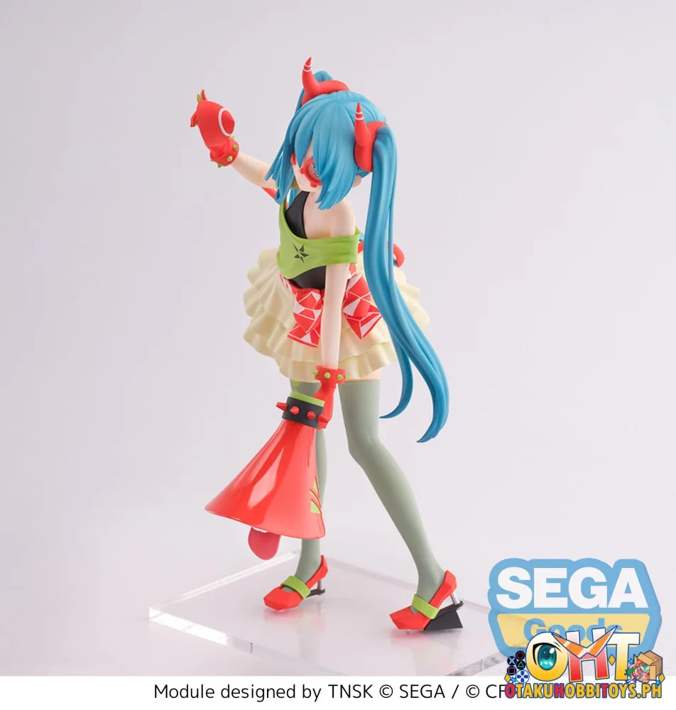 SEGA FIGURIZMα ’Hatsune Miku -Project DIVA- X’ ’Hatsune Miku - DE:MONSTAR T.R.’ - Prize Figure