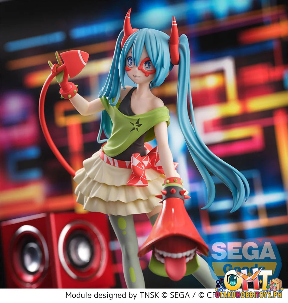 SEGA FIGURIZMα ’Hatsune Miku -Project DIVA- X’ ’Hatsune Miku - DE:MONSTAR T.R.’ - Prize Figure