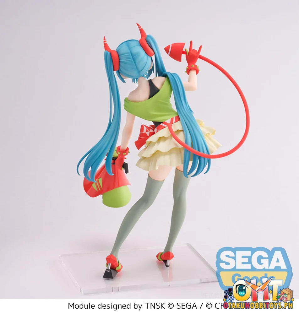 SEGA FIGURIZMα ’Hatsune Miku -Project DIVA- X’ ’Hatsune Miku - DE:MONSTAR T.R.’ - Prize Figure