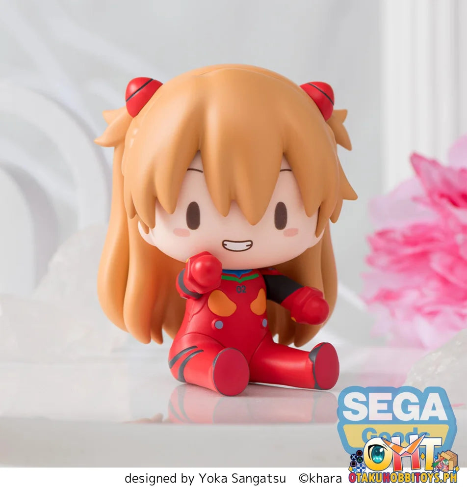 SEGA fuwa petit ’Evangelion: New Theatrical Edition’ Chibi Figure ’Asuka’ Plug Suit Prize Figure