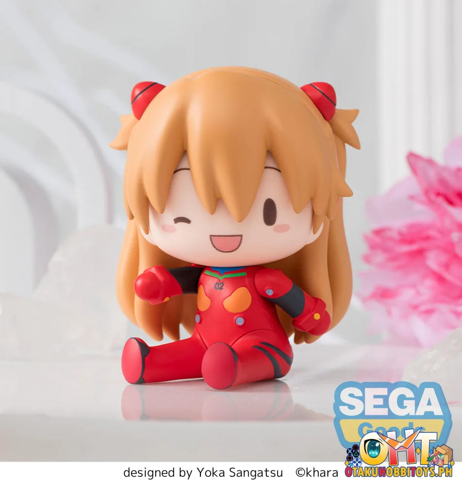 SEGA fuwa petit ’Evangelion: New Theatrical Edition’ Chibi Figure ’Asuka’ Plug Suit Prize Figure