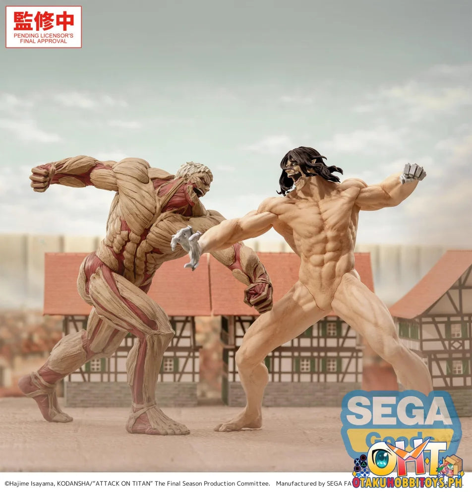 SEGA GigantiX ’Attack on Titan’ -Reiner Braun- Armored Titan Ver. - Prize Figure