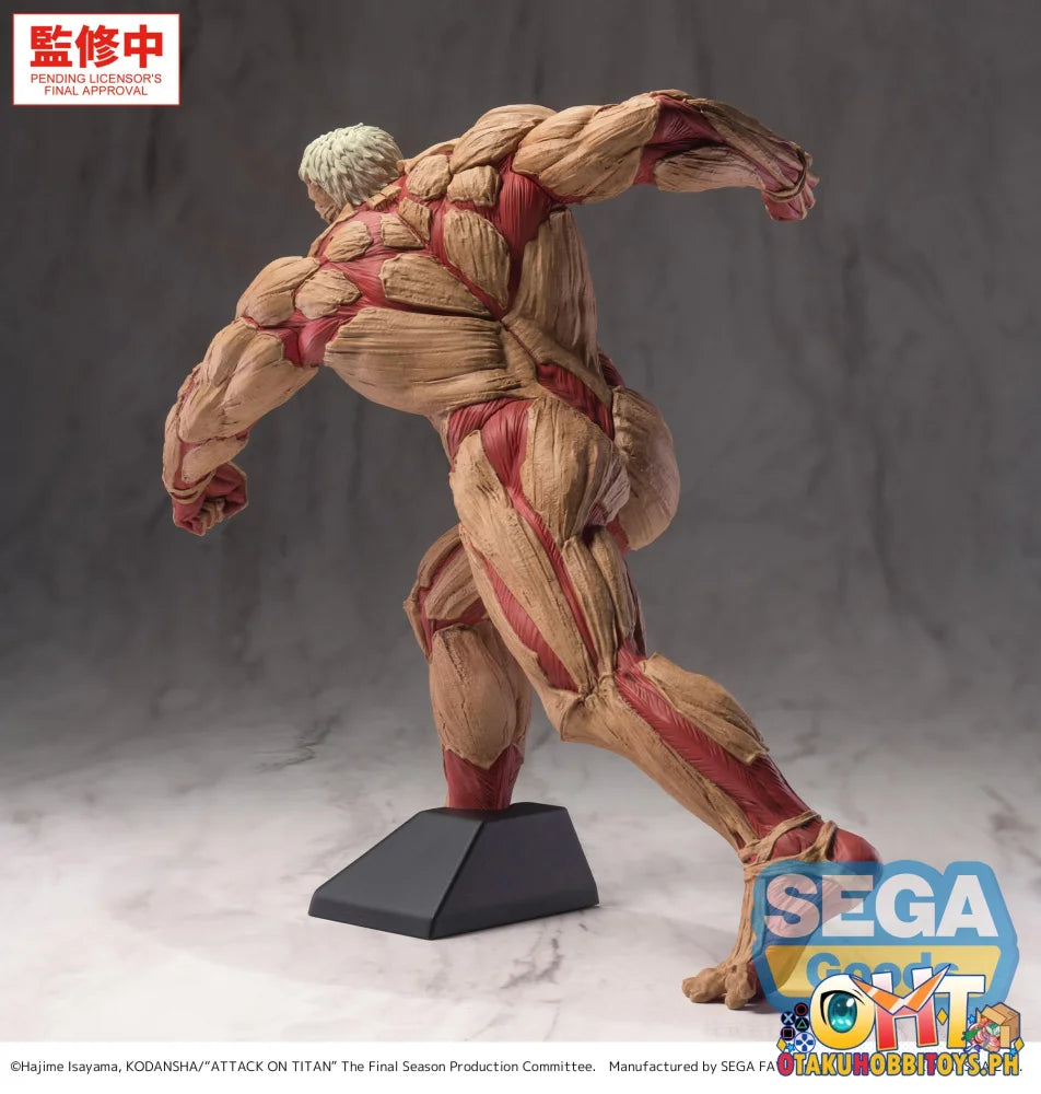SEGA GigantiX ’Attack on Titan’ -Reiner Braun- Armored Titan Ver. - Prize Figure