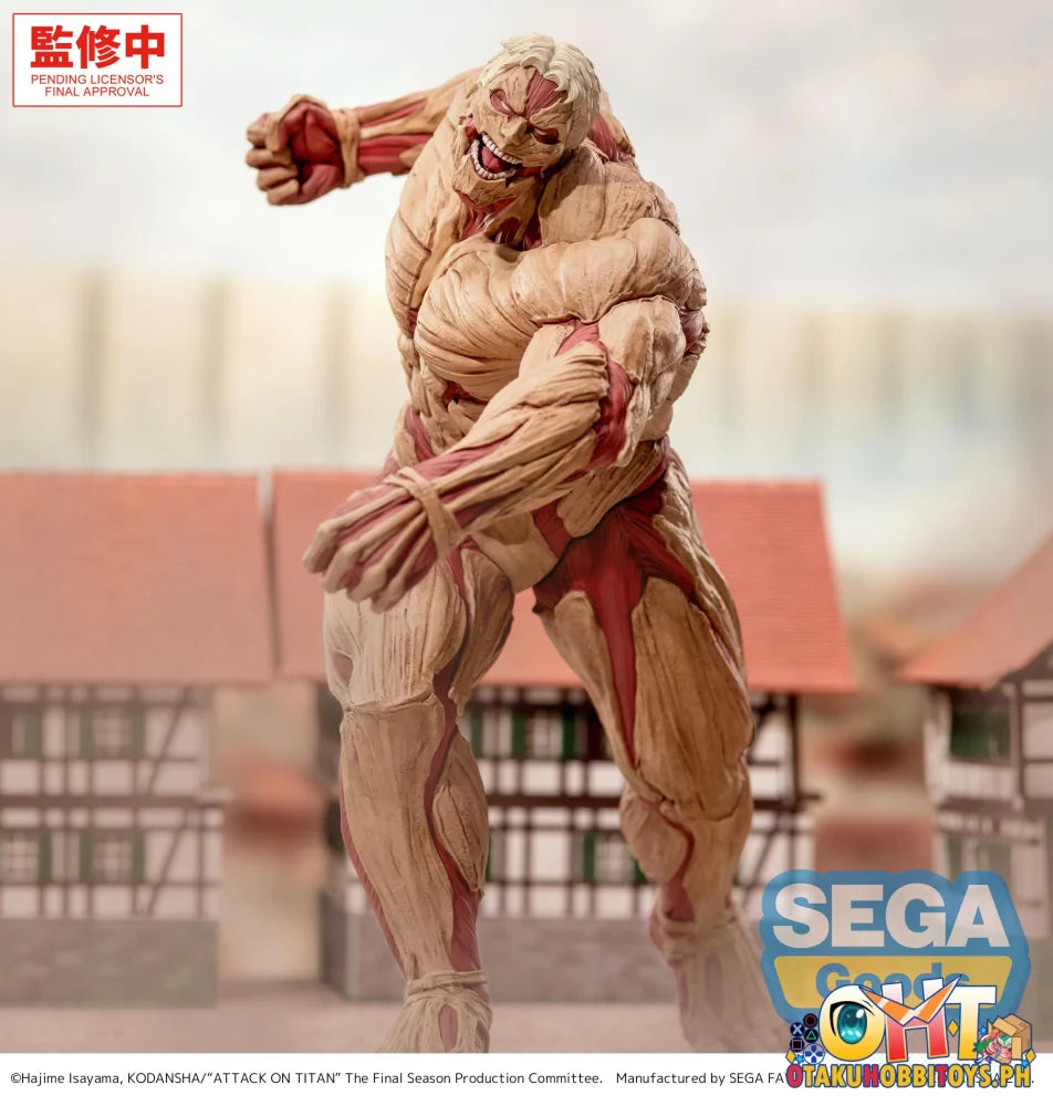 SEGA GigantiX ’Attack on Titan’ -Reiner Braun- Armored Titan Ver. - Prize Figure