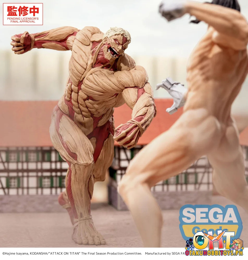 SEGA GigantiX ’Attack on Titan’ -Reiner Braun- Armored Titan Ver. - Prize Figure