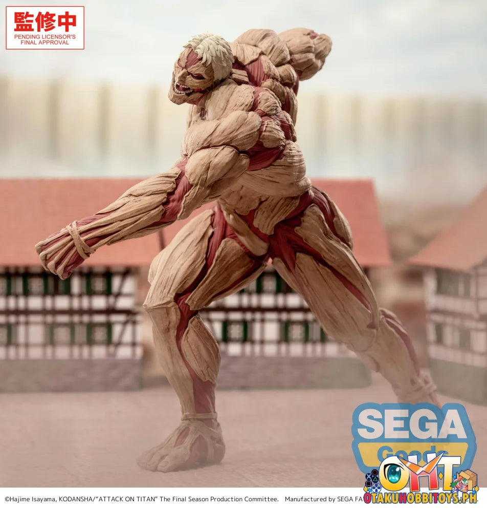SEGA GigantiX ’Attack on Titan’ -Reiner Braun- Armored Titan Ver. - Prize Figure