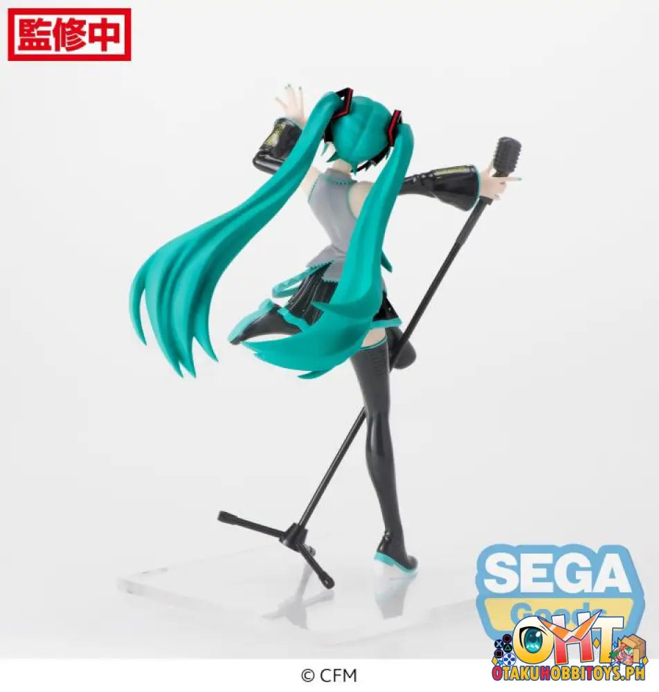 Sega Hatsune Miku Project Diva Mega39’S Luminasta 15Th Ver. Prize Figure
