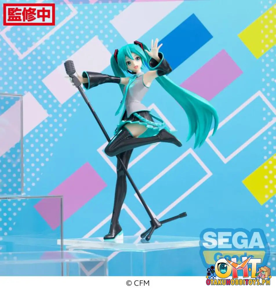 Sega Hatsune Miku Project Diva Mega39’S Luminasta 15Th Ver. Prize Figure