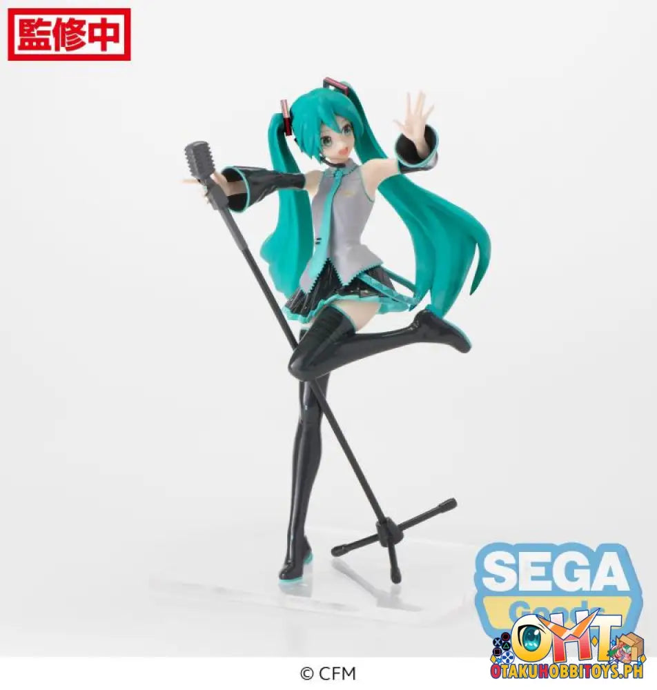 Sega Hatsune Miku Project Diva Mega39’S Luminasta 15Th Ver. Prize Figure