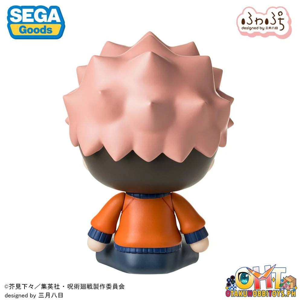SEGA Jujutsu Kaisen Fuwa Petit Chibi Figure Yuji Itadori - Prize Figure